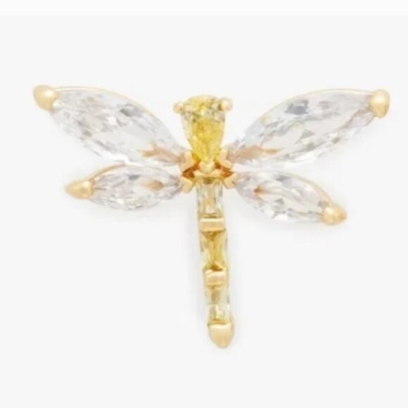 KATE SPADE GREENHOUSE DRAGONFLY STUD EARRINGS BNIB 🆕SHIPS FAST📦⌚🏃🏻💨🚚 - Picture 8 of 13